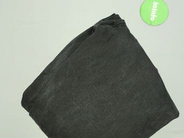 czarne szerokie jeansy: Falmer, Jeansy damskie, rozmiar L — 6