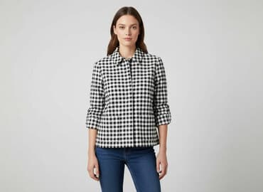 koszula w paski bershka: Zara, Koszula damska, rozmiar L — 6