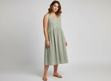 sukienka z lnem lidl: Janina, Sukienka damska, rozmiar XL — 7