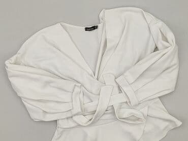 obcisla biale bluzki: Boohoo, Bluzka damska, rozmiar XL — 1