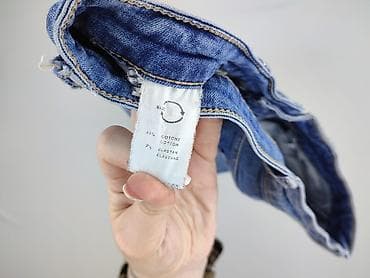 botki h: Jeansy damskie, rozmiar L — 4