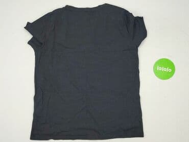 bluzki czarne basic: Sinsay, T-shirt damski, rozmiar L — 3