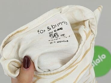 pluszowa kurtka z kapturem: Body, Fox&Bunny, 0-1 month, 
condition - Perfect — 4