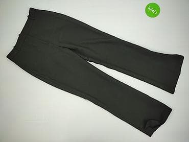 zara len: Zara, Spodnie materiałowe damskie, rozmiar M — 2