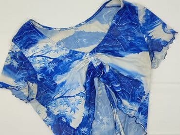 siateczkowy t shirty: Shein, Top damski, rozmiar L — 2