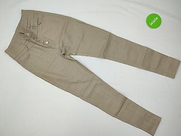 botki pull and bear: Material trousers for women, size L — 3