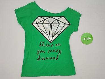 romby: T-shirt damski, rozmiar S — 2