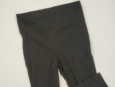 legginsy bawełniane z wysokim stanem: H&M, Leggings Elegant for women, size M — 2