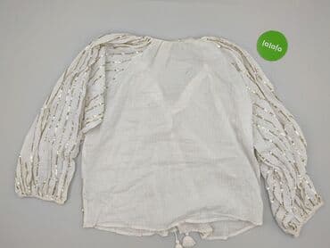 złota bluzka cekinowa: Bluzka damska, rozmiar L — 3