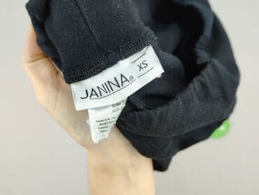 legginsy damskie czarne eleganckie: Janina, Legginsy rozmiar XS — 4