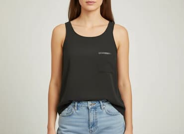 garniturowa kamizelka damska: Top damski, rozmiar M — 7