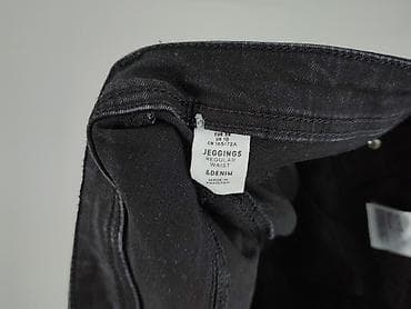 black jeans mom: H&M, Jeansy dla mężczyzn, rozmiar S — 4
