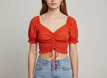 cropp bluzki z krótkim rękawem: Bik Bok, Top damski, rozmiar XS — 6