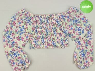 bluzki hiszpanki w kwiaty: Bluzka damska, rozmiar S — 2