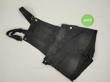 krótkie spodenki ogrodniczki: H&M, Ogrodniczki damskie, rozmiar S — 2