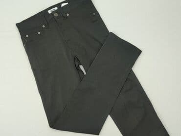 kurtka z napisem na plecach: Spodnie materiałowe damskie, S — 1