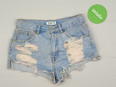 podarte jeansy: PULL&BEAR, Szorty damskie, rozmiar S — 2