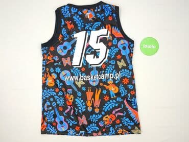 koszulka barcelona z nadrukiem: T-shirt sportowy dla mężczyzn, rozmiar M — 3