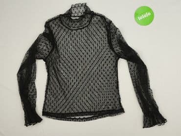 bluzki z siateczka czarne: Bluzka damska, rozmiar S — 3