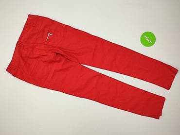 czerwone spodnie hm: Spodnie materiałowe damskie, rozmiar 2XL — 3