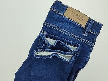 biale jeansy: Jeansy damskie, rozmiar M — 8