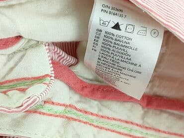 krótkie spodenki z wysokim stanem w paski: H&M, Szorty damskie, rozmiar 2XL — 6