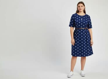 sklep internetowy z sukienkami dla puszystych: Sukienka damska, rozmiar XL — 7