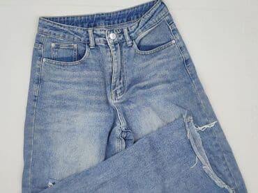jeansy straight stradivarius: Jeansy damskie, S — 1