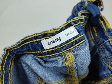 granatowy sweterek do sukienki: Spodnie jeansowe, Sinsay, 14 lat, 164, stan - Idealny — 4