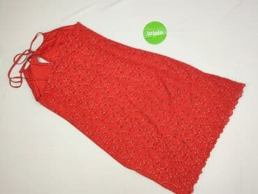 czerwona sukienki midi: Sukienka damska, rozmiar S — 4