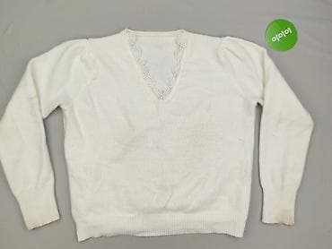 bluzka dekolt: Sweter damski, rozmiar XL — 2