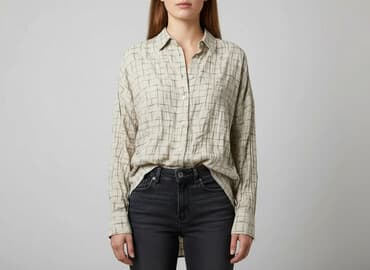 koszula new era: NA-KD, Koszula damska, rozmiar S — 7