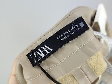 modne rzeczy: Zara, Legginsy Ze skóry ekologicznej damskie, rozmiar S — 5