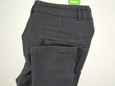 spodnie serduszka by o la la czarne: Freesia, Spodnie materiałowe damskie, rozmiar L — 5