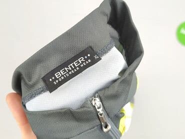 koszulka w czarno biale paski: T-shirt sportowy dla mężczyzn, XL — 4