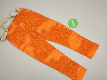 spodnie hello kitty pomarańczowe: Spodnie materiałowe damskie, rozmiar S — 3