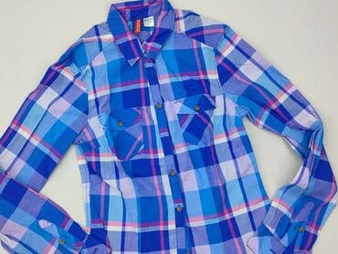 koszula niebieska hm: H&M Divided, Koszula damska, rozmiar S — 1