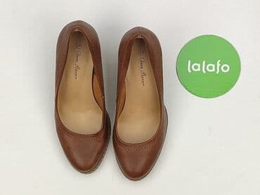 brazowe klapki ccc: Półbuty damskie, rozmiar 37 — 2