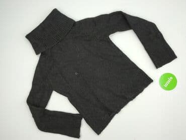 akrylowy sweter: Hennes Collection, Golf damski, rozmiar M — 2