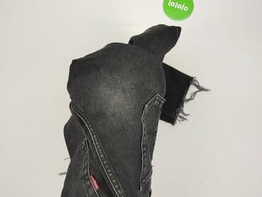 legginsy woskowane wysoki stan: SuperStar, Jeansy damskie, rozmiar S — 6