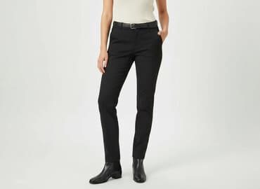 f f majtki damskie: Spodnie materiałowe damskie, rozmiar M — 6