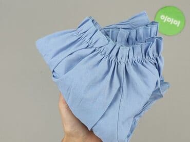 niebieska bluzki z krótkim rękawem: Bluzka damska, rozmiar S — 5