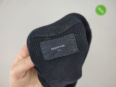 sweter patchwork: Reserved, Sweter dla mężczyzn, rozmiar L — 4