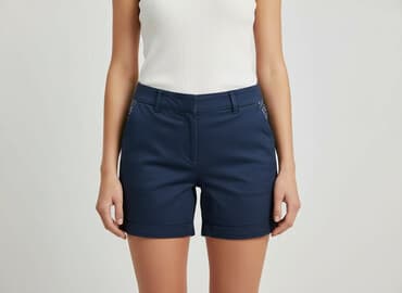granatowe spodenki damskie: Reserved, Szorty damskie, rozmiar XS — 6