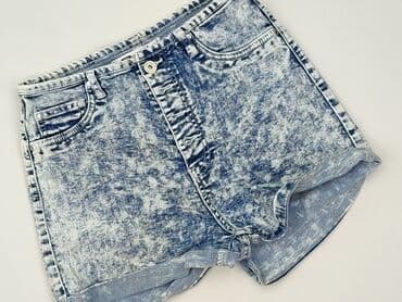 krótkie spodenki z wysokim stanem: FB Sister, Szorty damskie, rozmiar L — 1