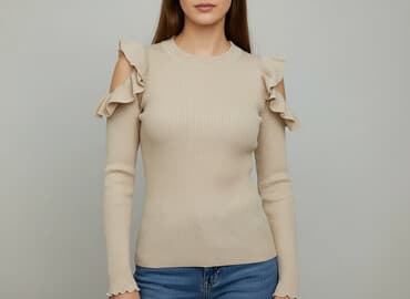 koszula swoateczna: H&M, Sweter damski, rozmiar S — 6