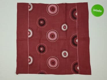 obrus żółty: Serwetka 56 x 56, kolor - Bordowy, stan - Bardzo dobry — 2