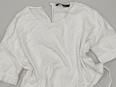 biale bluzki haftowane: Zara, Bluzka damska, rozmiar L — 1
