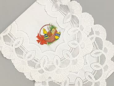 Serwetka 110 x 50, kolor - Biały, stan - Bardzo dobry