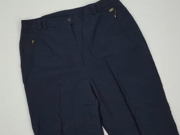 Material trousers for women, size XL